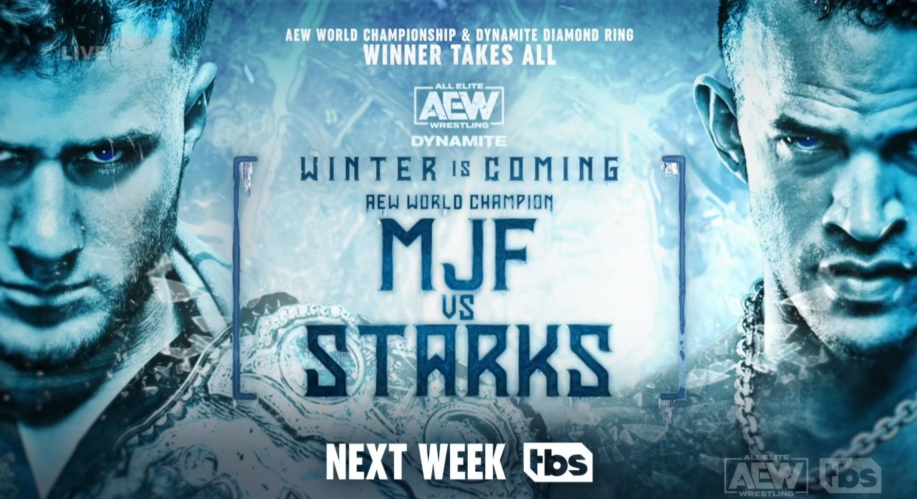 MJF vs. Starks winner takes all match set for AEW Dynamite Winter is Coming