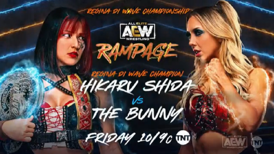 Regina Di WAVE title match set for next AEW Rampage