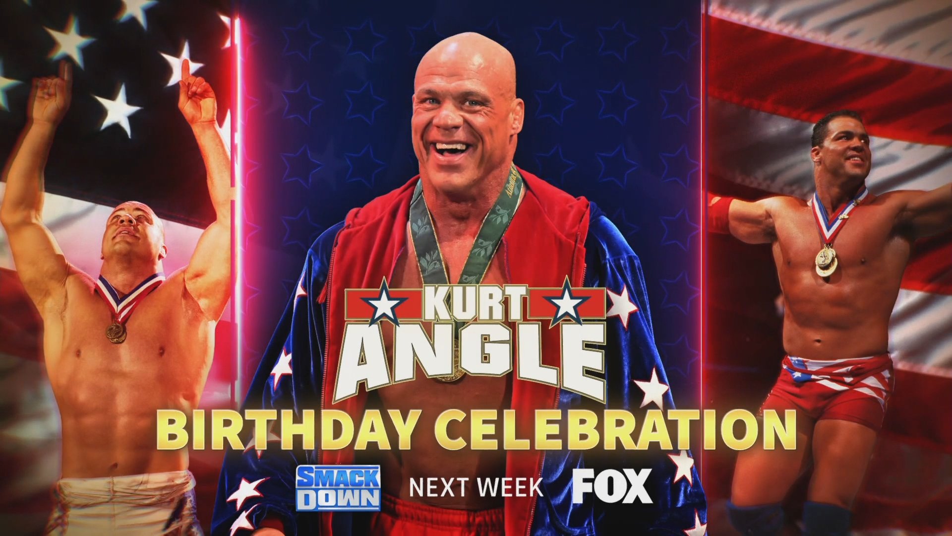 Kurt Angle birthday celebration, tag title match set for next WWE SmackDown