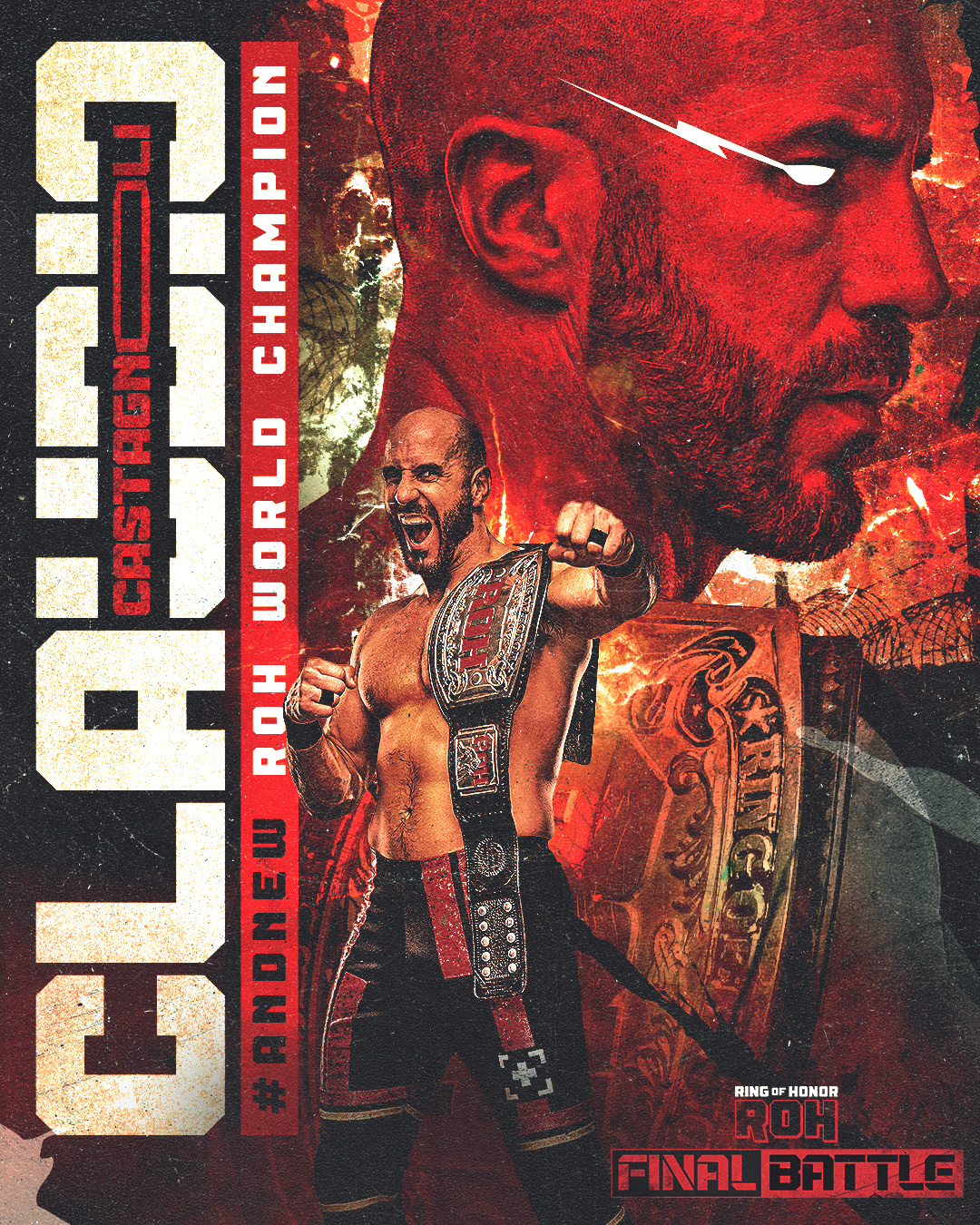 Claudio Castagnoli defeats Chris Jericho for ROH title at Final Battle