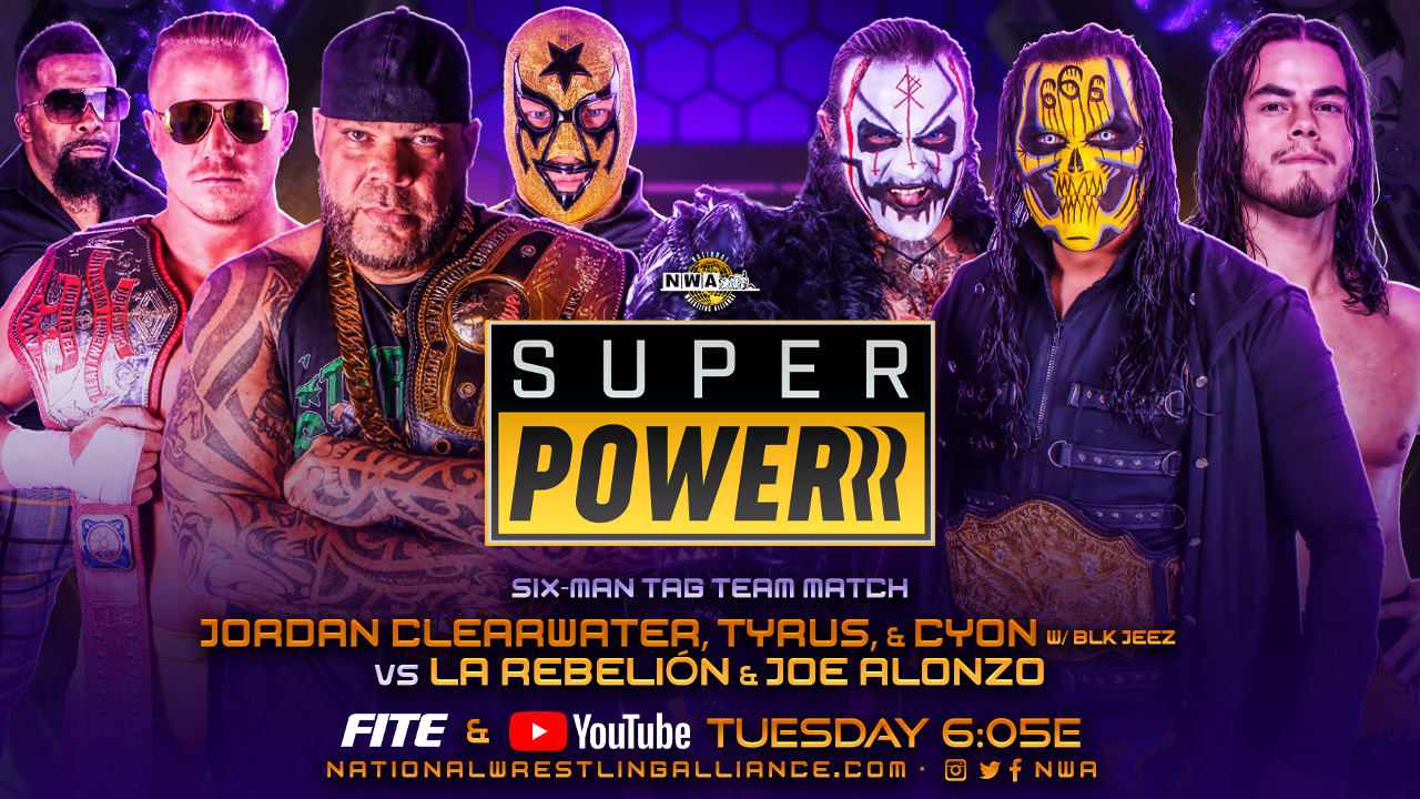 NWA Super Power results: World Champion Tyrus in trios action