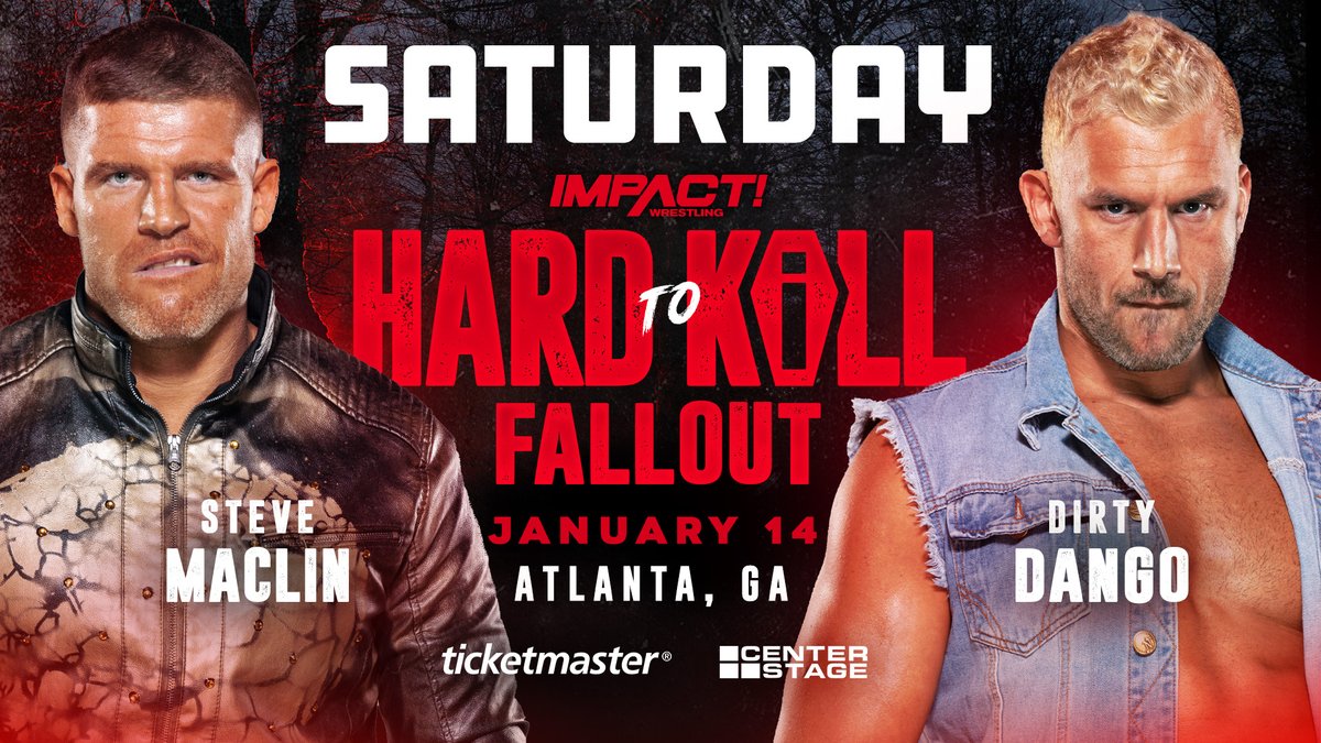 Four matches announced for Impact Hard to Kill fallout TV taping