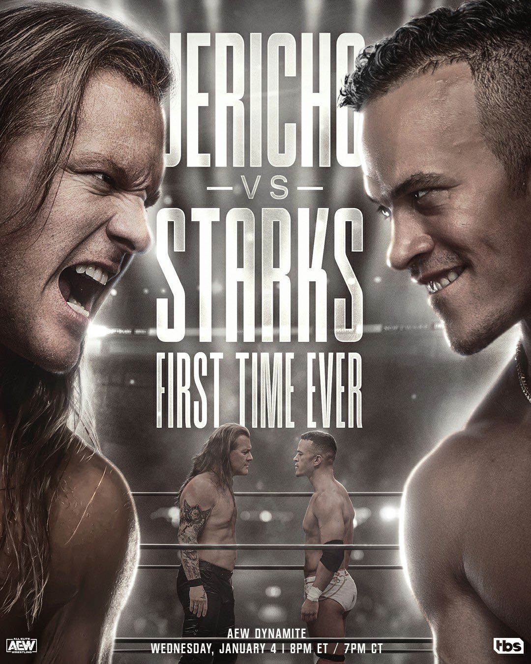 Chris Jericho vs. Ricky Starks official for January 4 AEW Dynamite