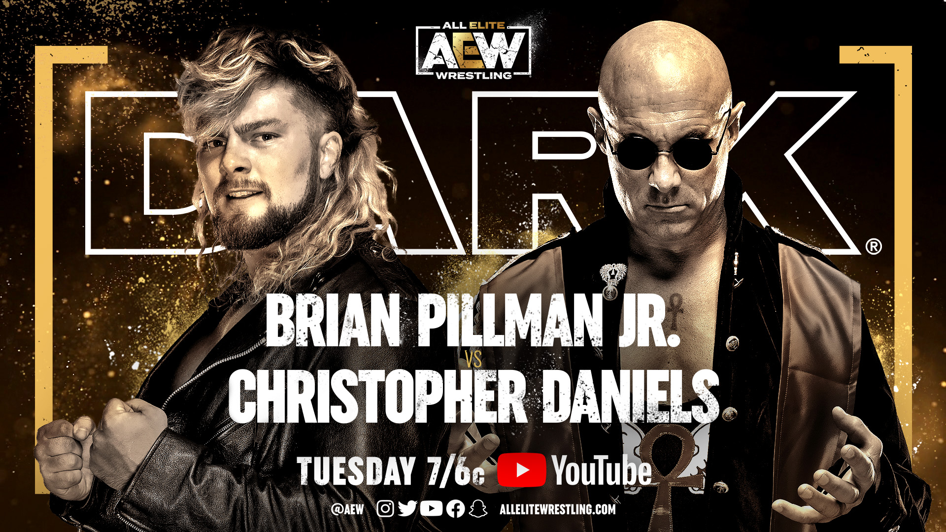 Christopher Daniels vs. Brian Pillman Jr. part of 13-match AEW Dark