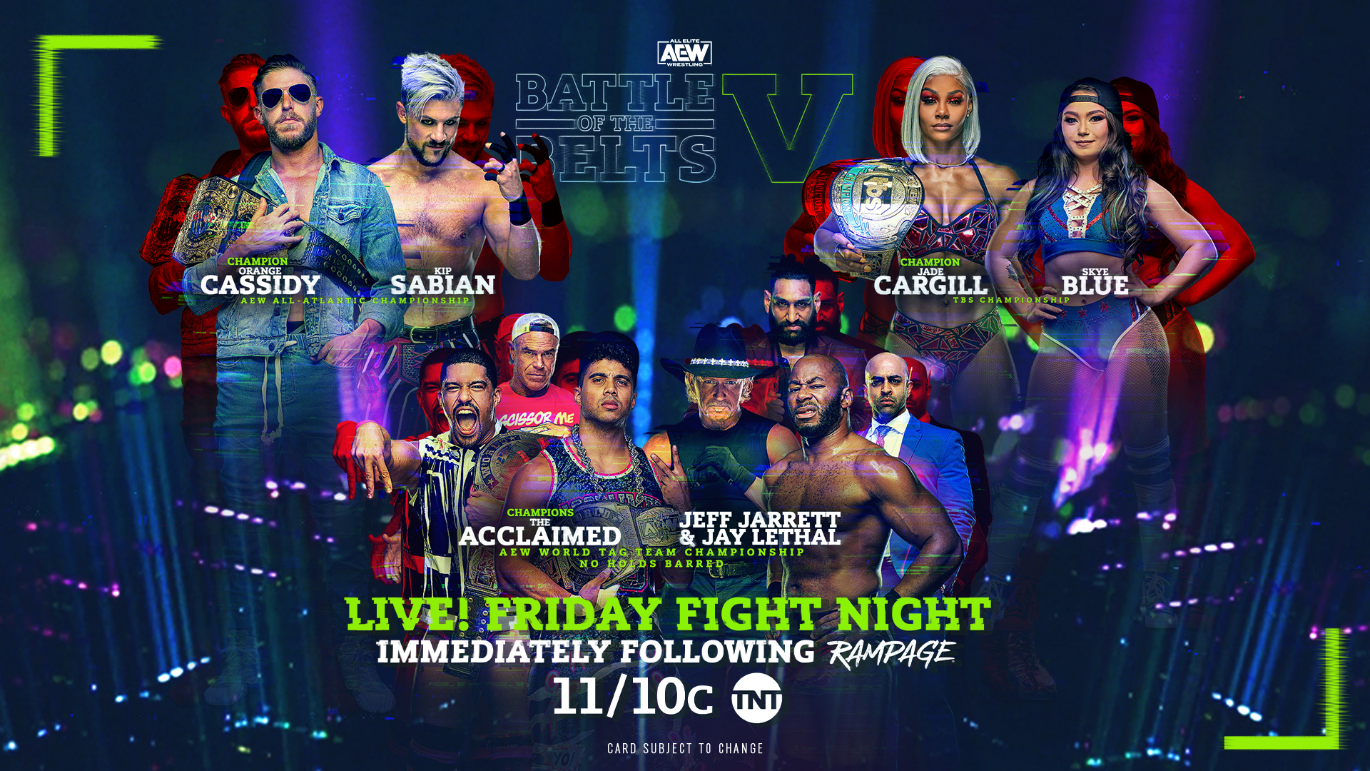 AEW Battle of the Belts V live results: No holds barred match