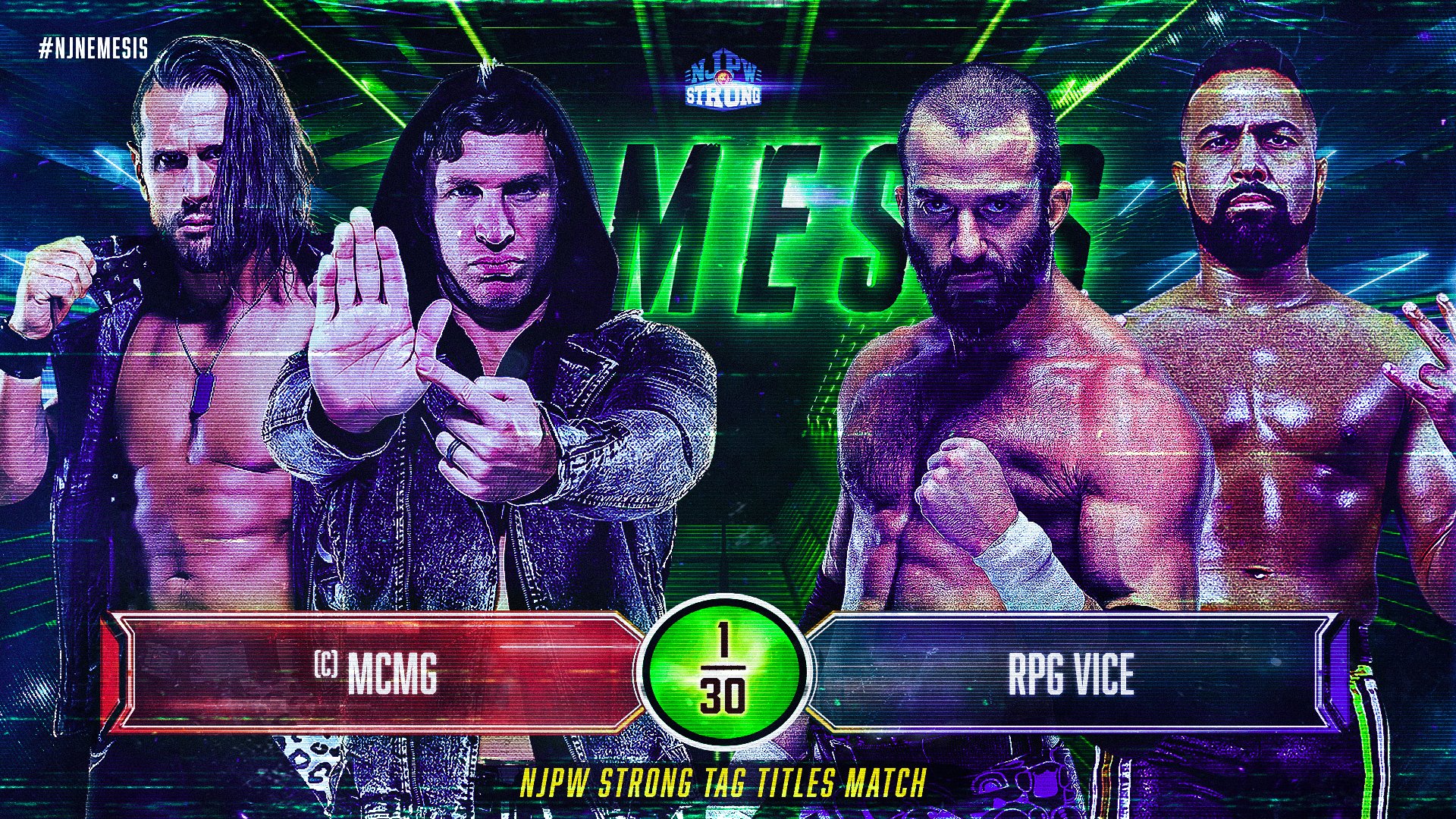 Tag Team title match announced for Saturday’s NJPW Strong