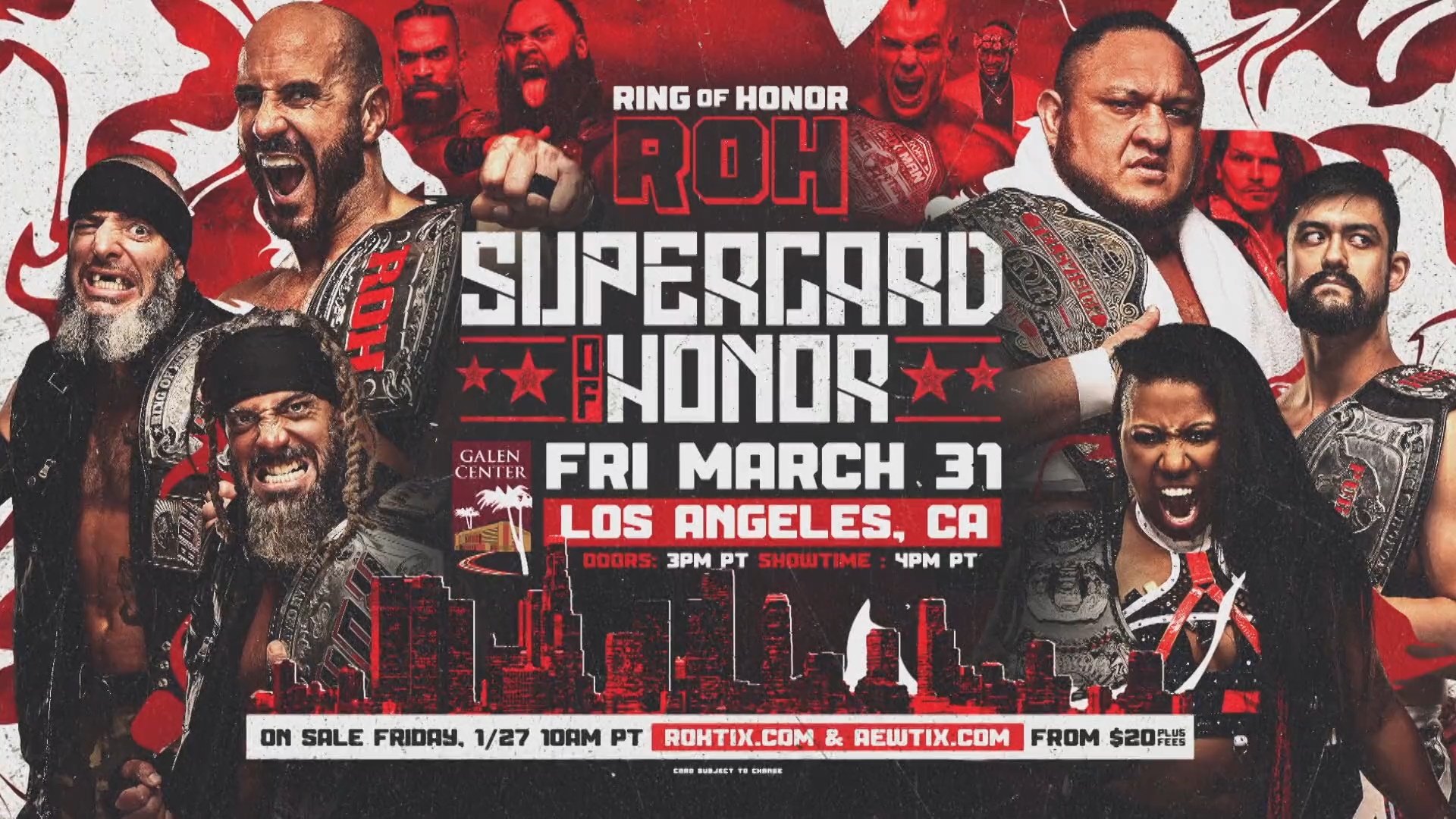 ROH announces date & location for Supercard of Honor
