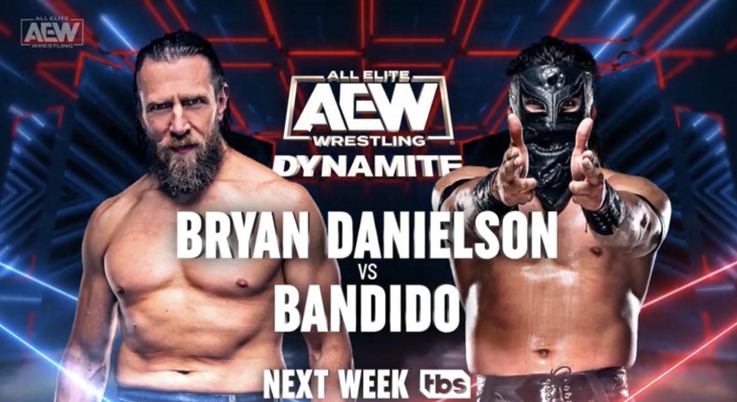 Bryan Danielson vs. Bandido announced for next AEW Dynamite