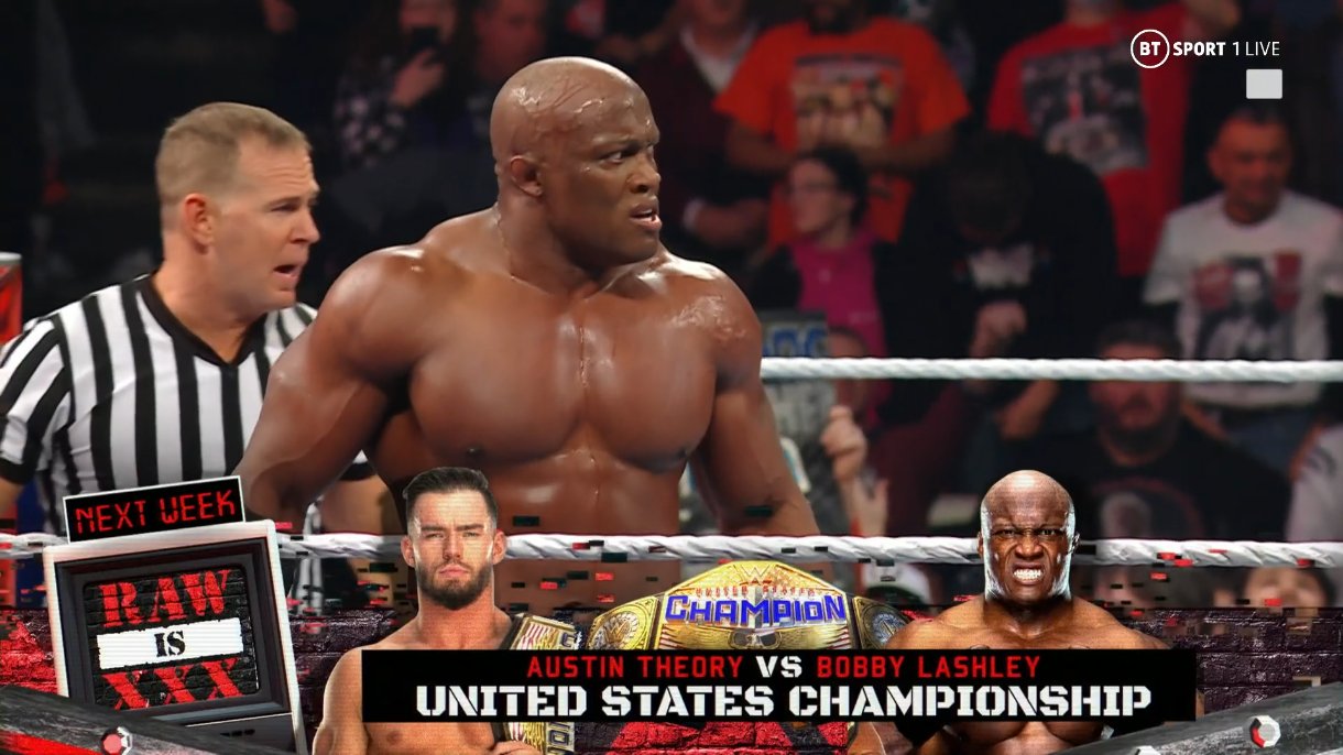 United States title match set for WWE Raw 30th anniversary