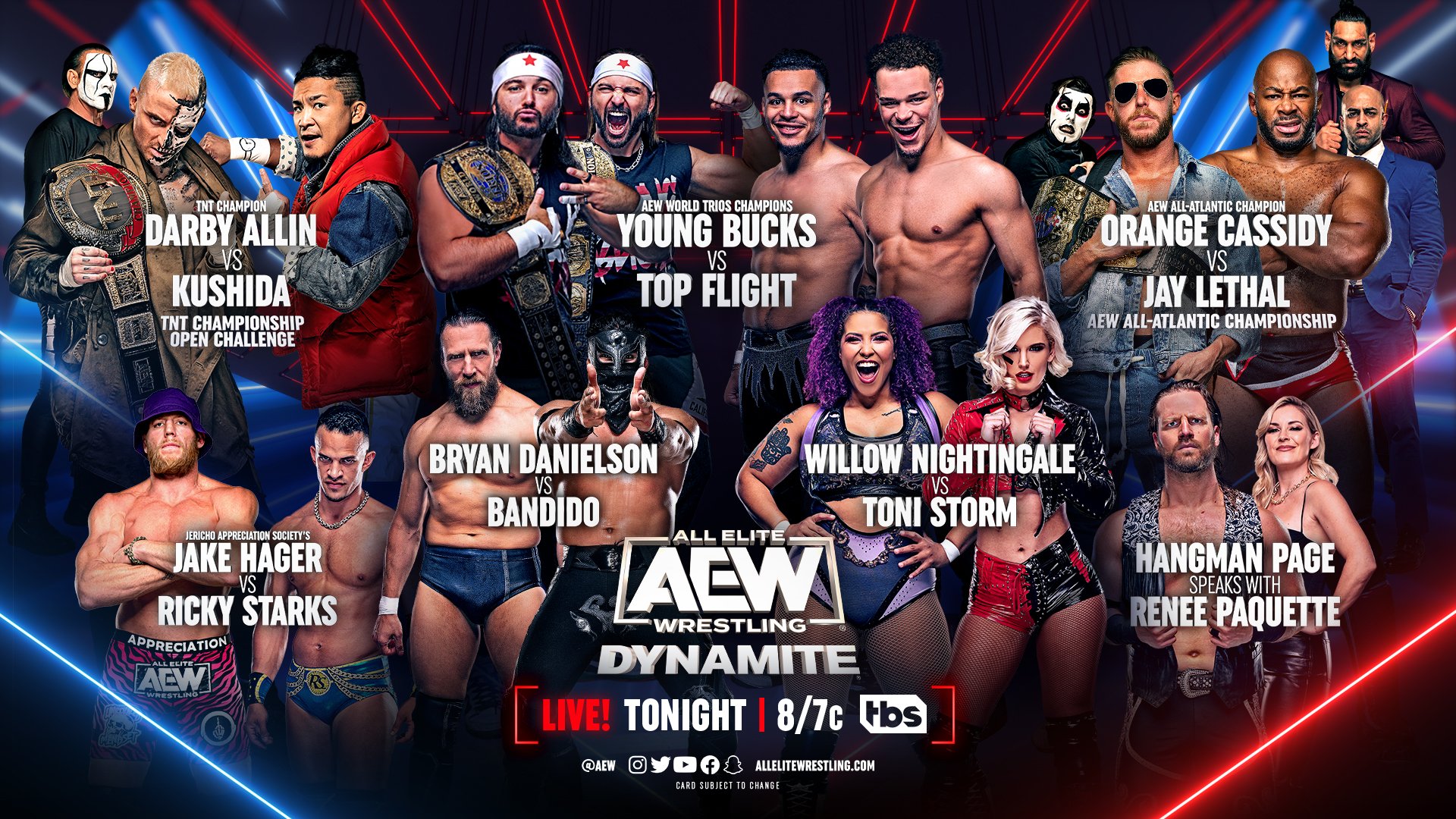 AEW Dynamite live results: Young Bucks vs. Top Flight, two title matches