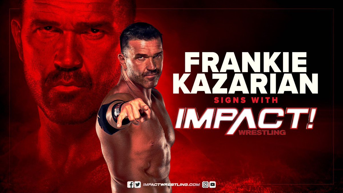 Frankie Kazarian signs long-term contract with Impact Wrestling