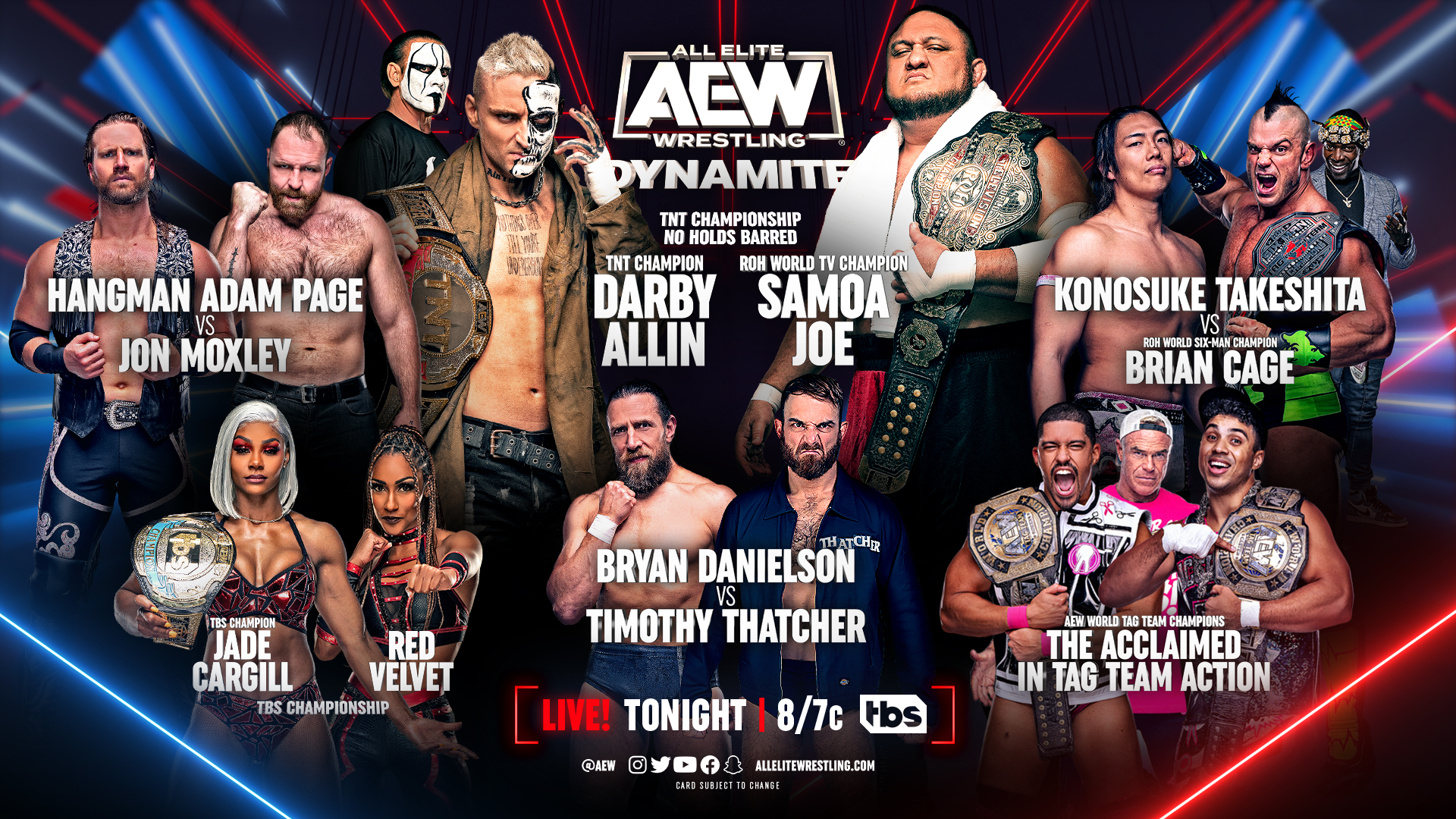 AEW Dynamite live results: Moxley vs. Hangman III