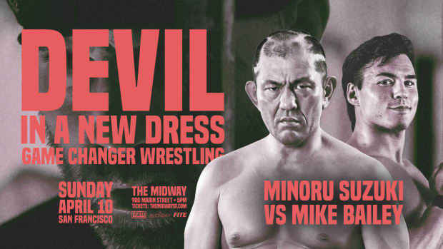 Minoru Suzuki to face ‘Speedball’ Mike Bailey at GCW Devil in a New Dress