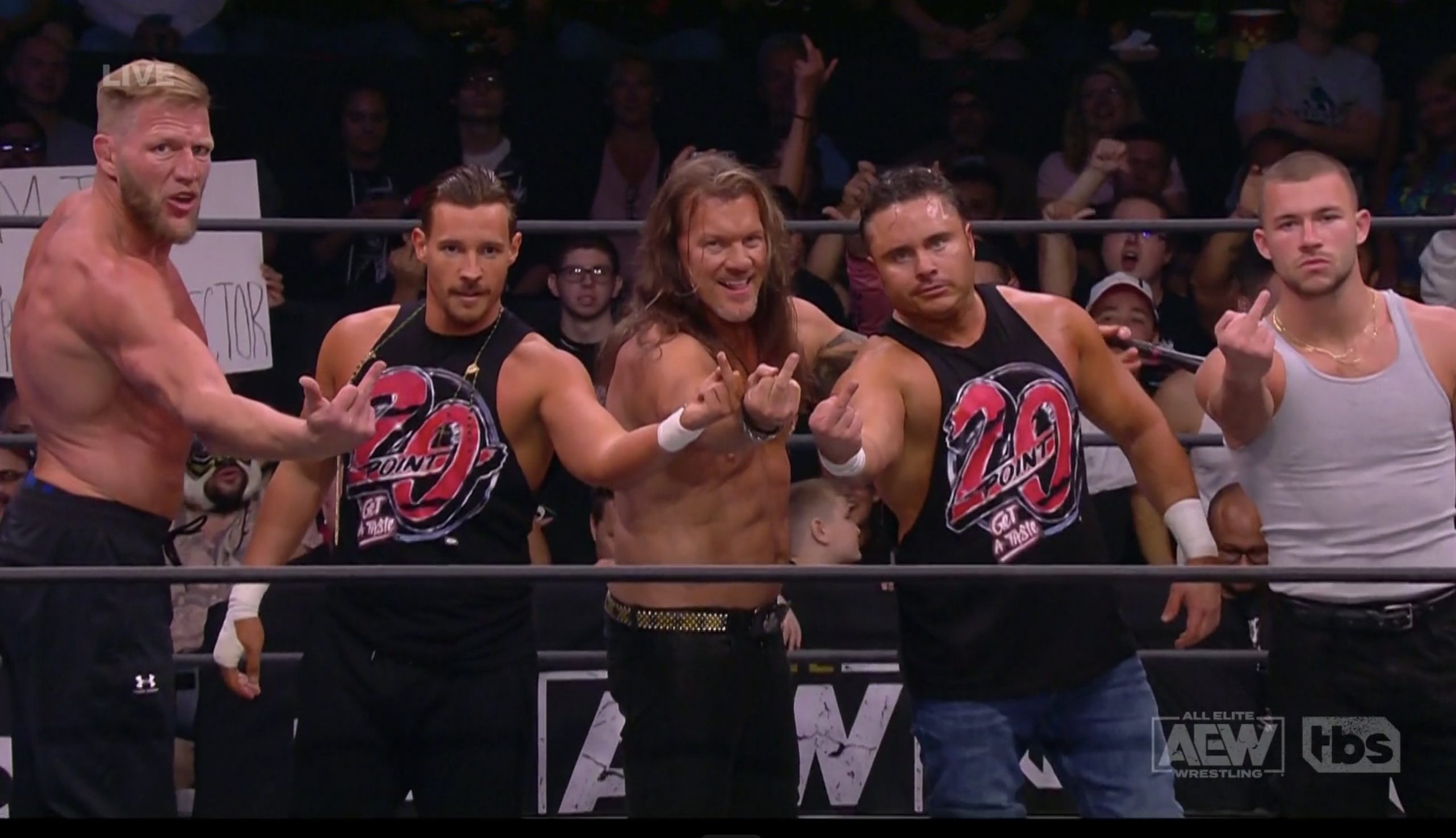 Chris Jericho forms ‘Jericho Appreciation Society’ group on AEW Dynamite