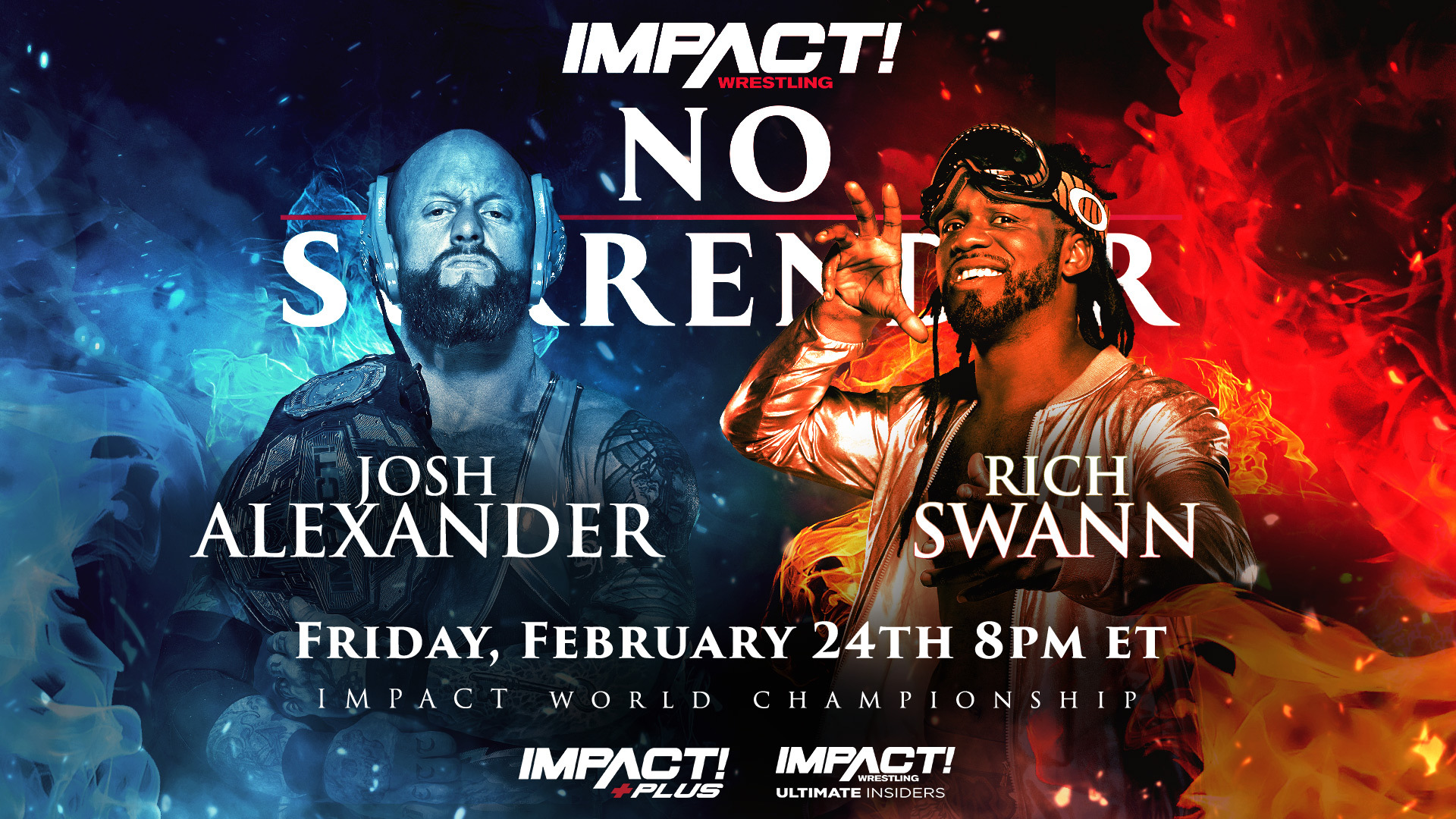Josh Alexander vs. Rich Swann title match set for Impact No Surrender