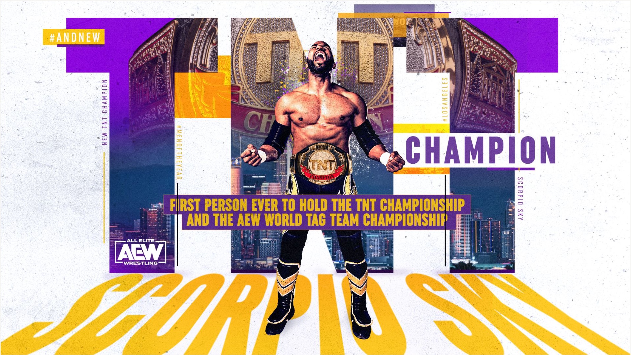 Scorpio Sky wins TNT Championship on AEW Dynamite