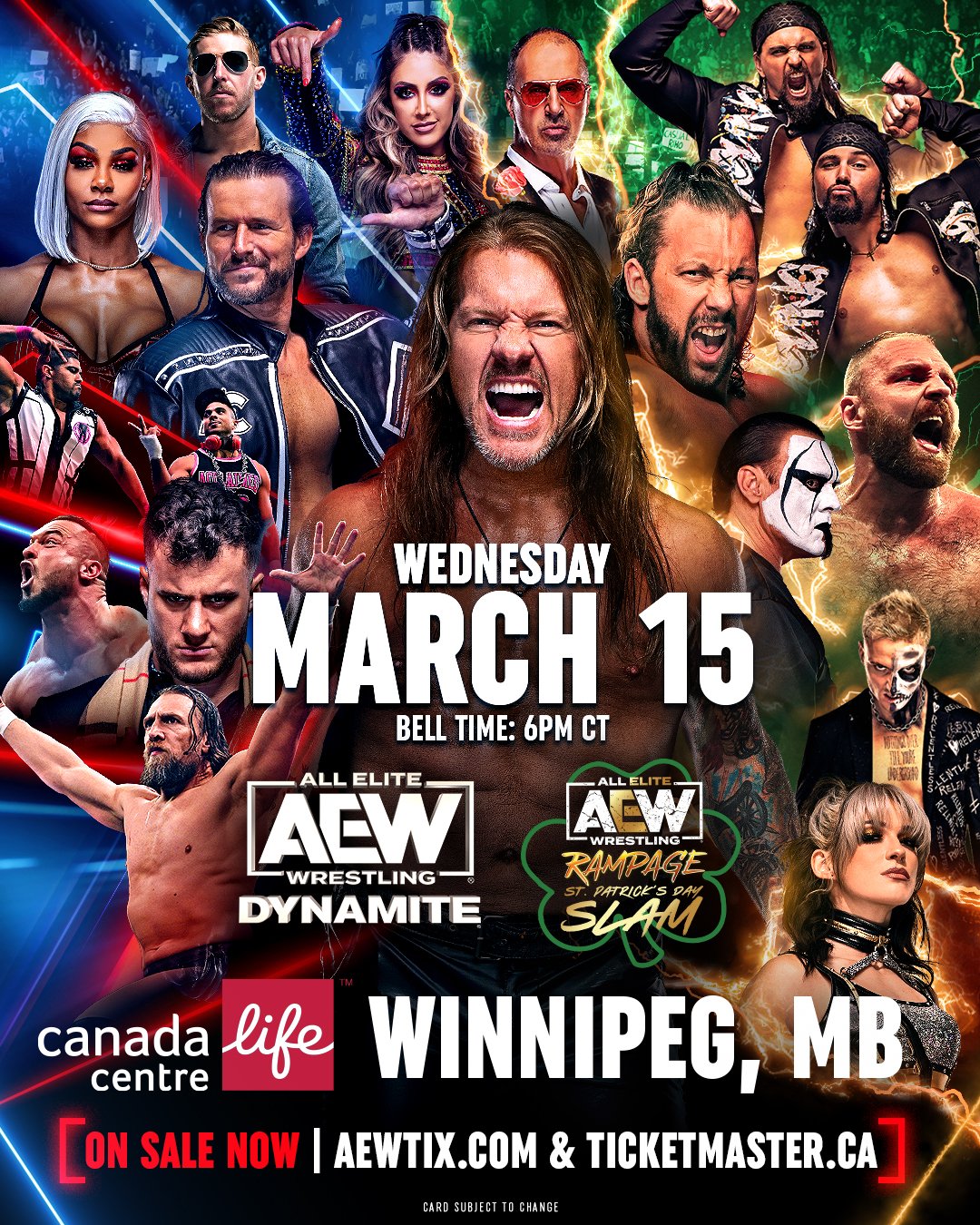 AEW Winnipeg debut rescheduled to March 15