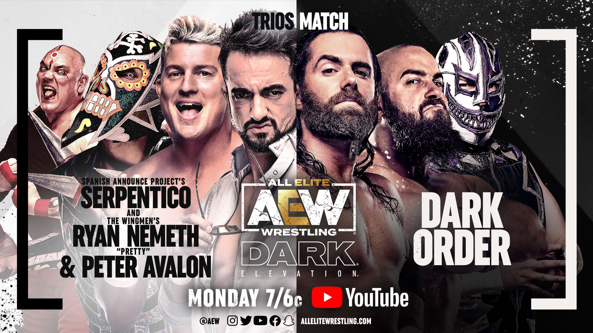 Six matches announced for AEW Dark: Elevation