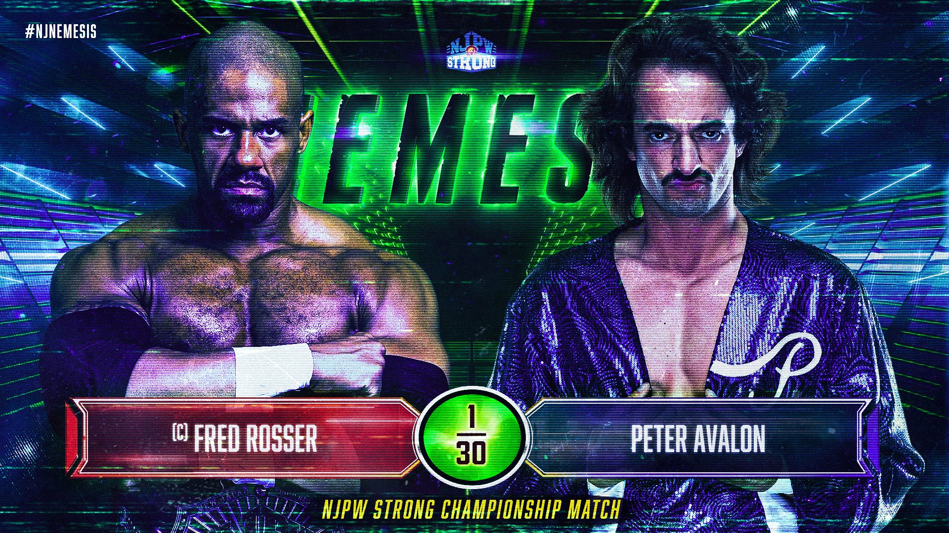 Openweight title match to headline this week’s NJPW Strong