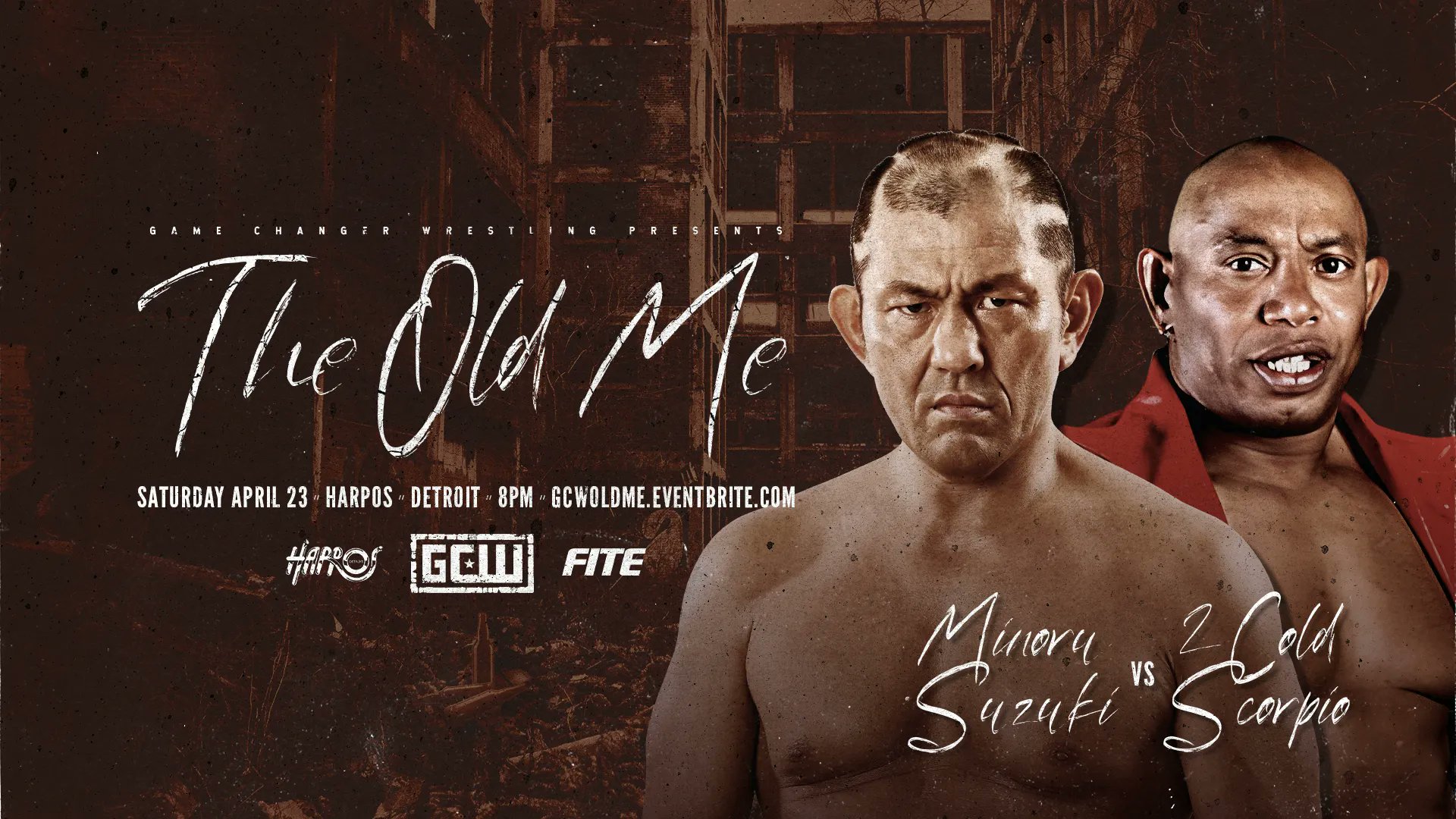 Minoru Suzuki vs. 2 Cold Scorpio booked for GCW The Old Me