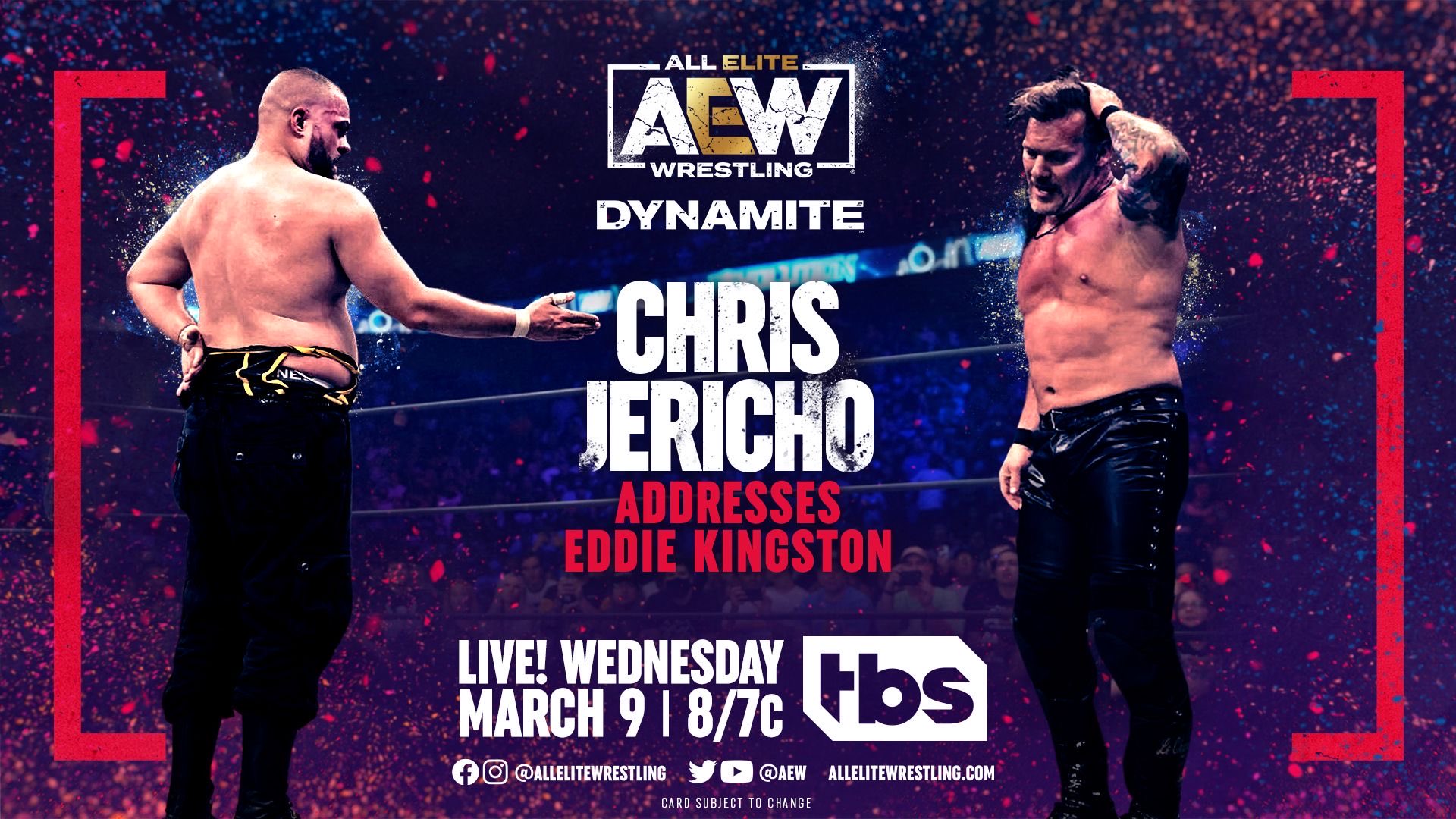 Chris Jericho to address Eddie Kingston on AEW Dynamite