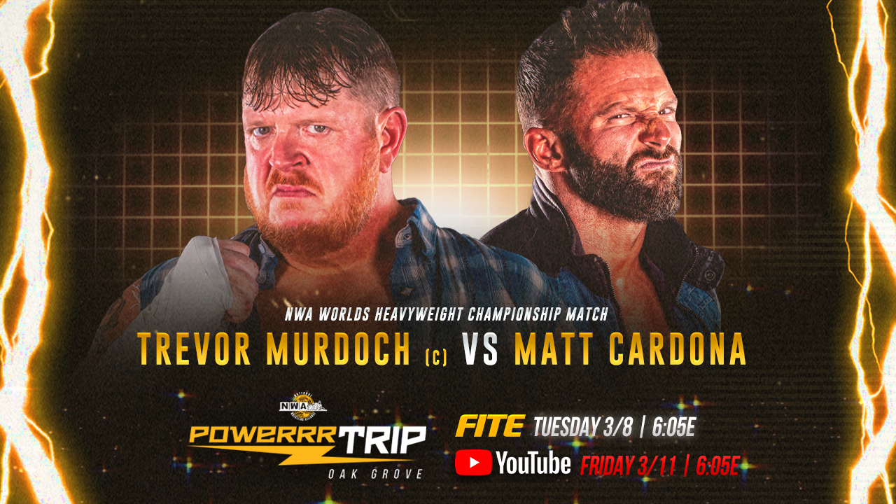 NWA Power results: Trevor Murdoch vs. Matt Cardona World title match