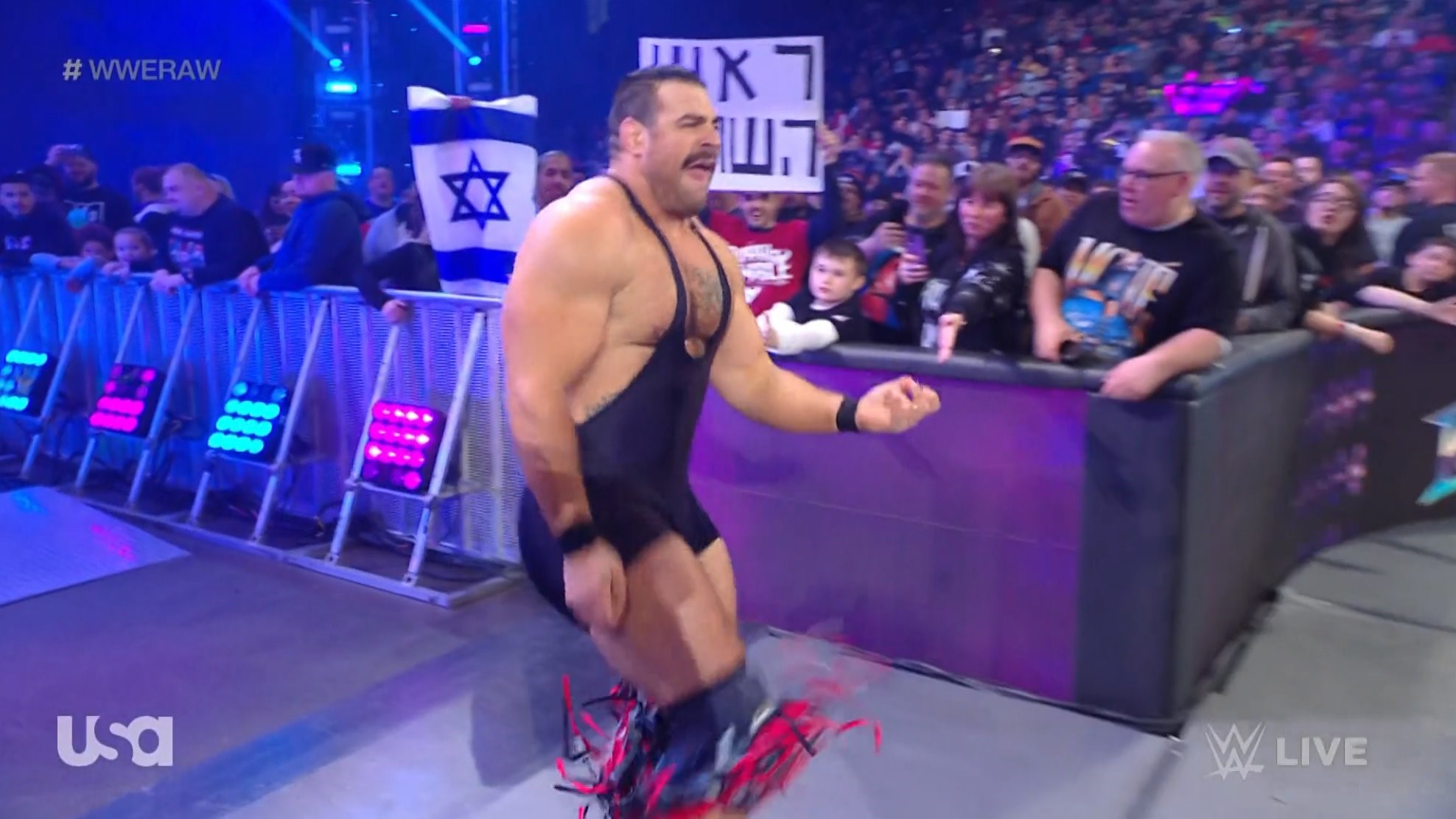 Rick Boogs returns from injury on WWE Raw