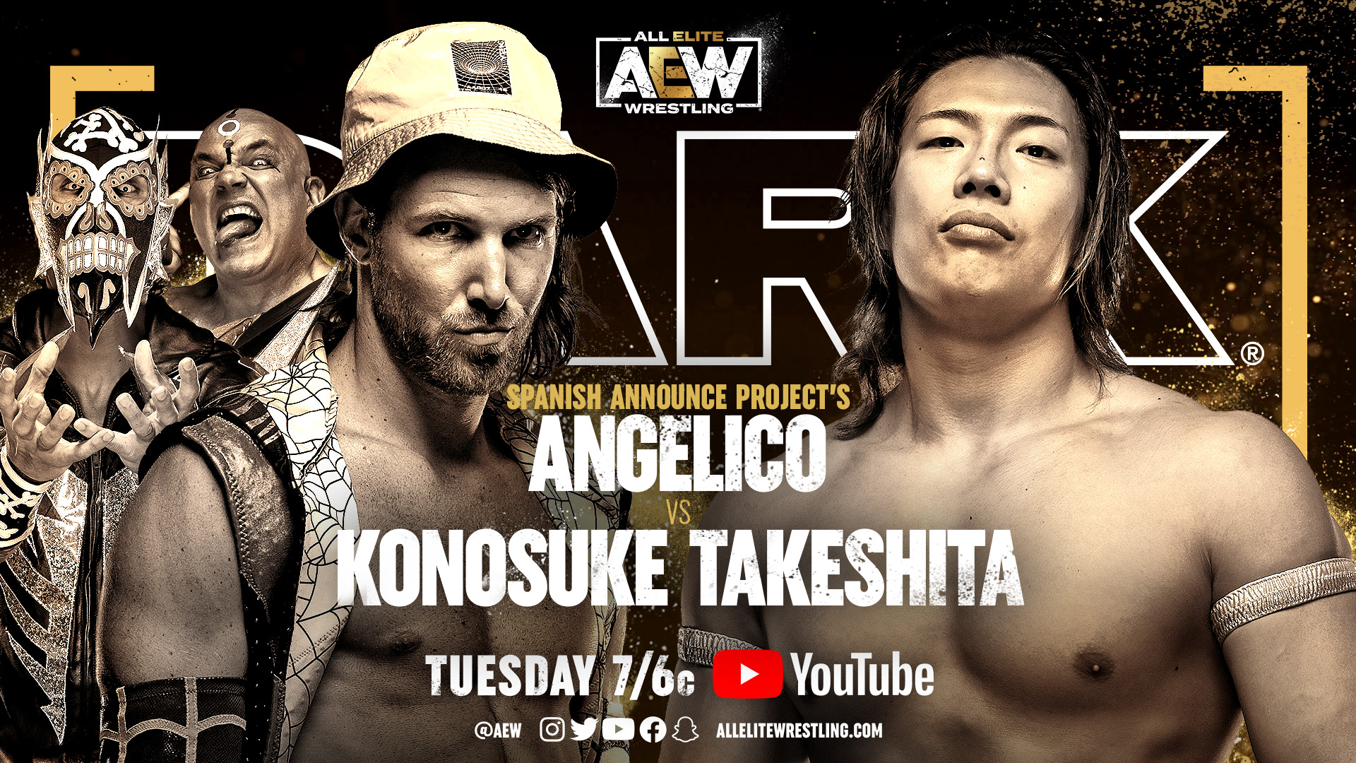 AEW Dark results: Konosuke Takeshita vs. Angelico