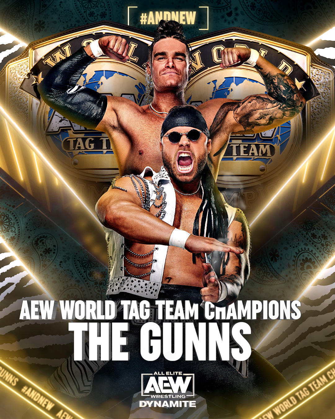 The Gunns crowned AEW Tag Team Champions on Dynamite