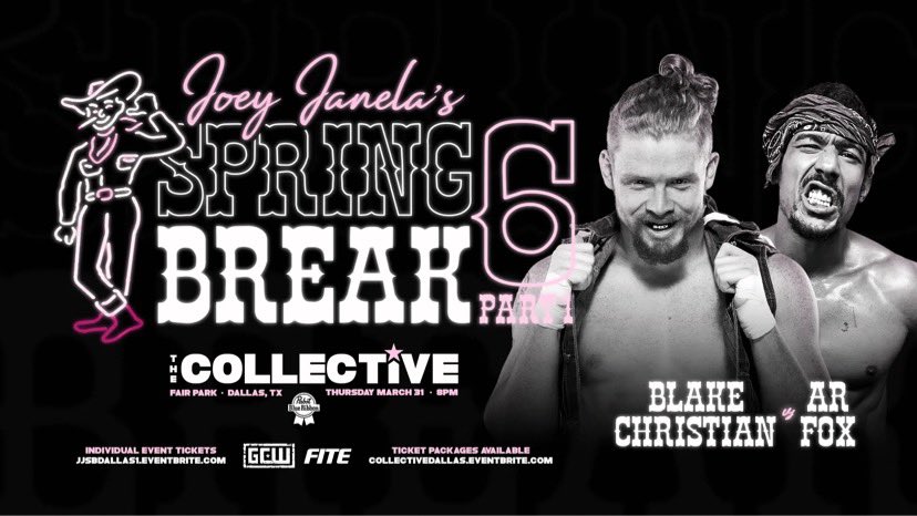 Blake Christian vs. AR Fox set for Joey Janela’s Spring Break 6 Part 1