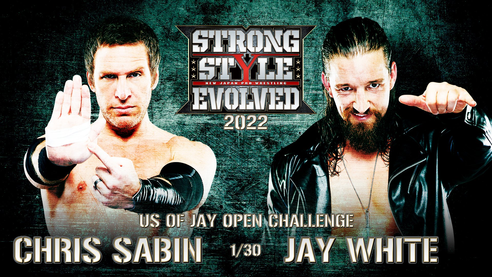 Jay White vs. Chris Sabin set for NJPW Strong
