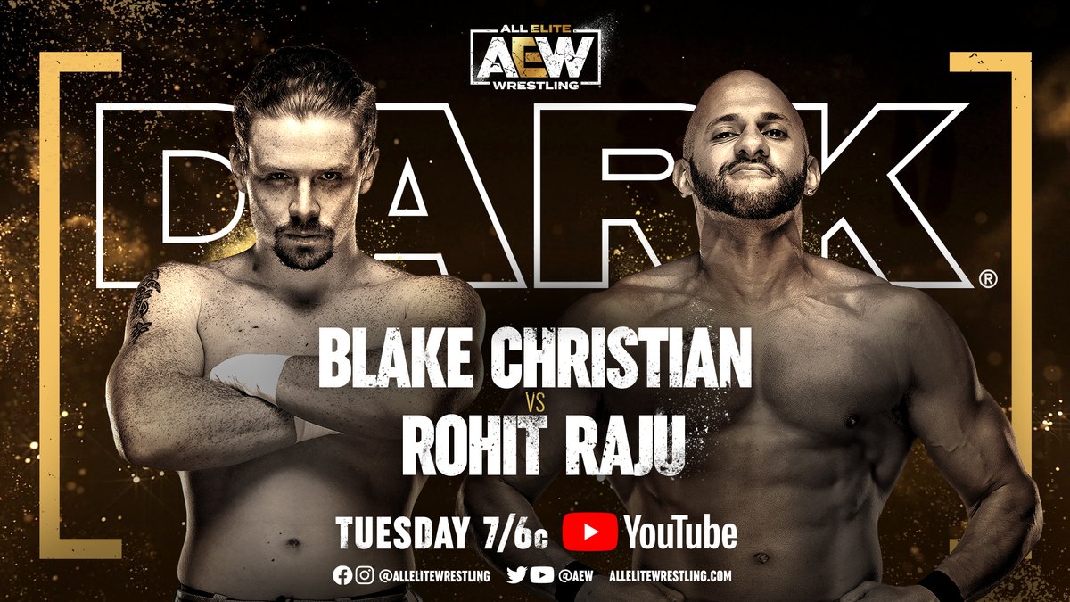 Blake Christian AEW debut part of 14-match Dark lineup