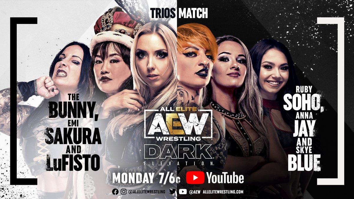LuFisto’s AEW debut part of six-match Dark: Elevation lineup
