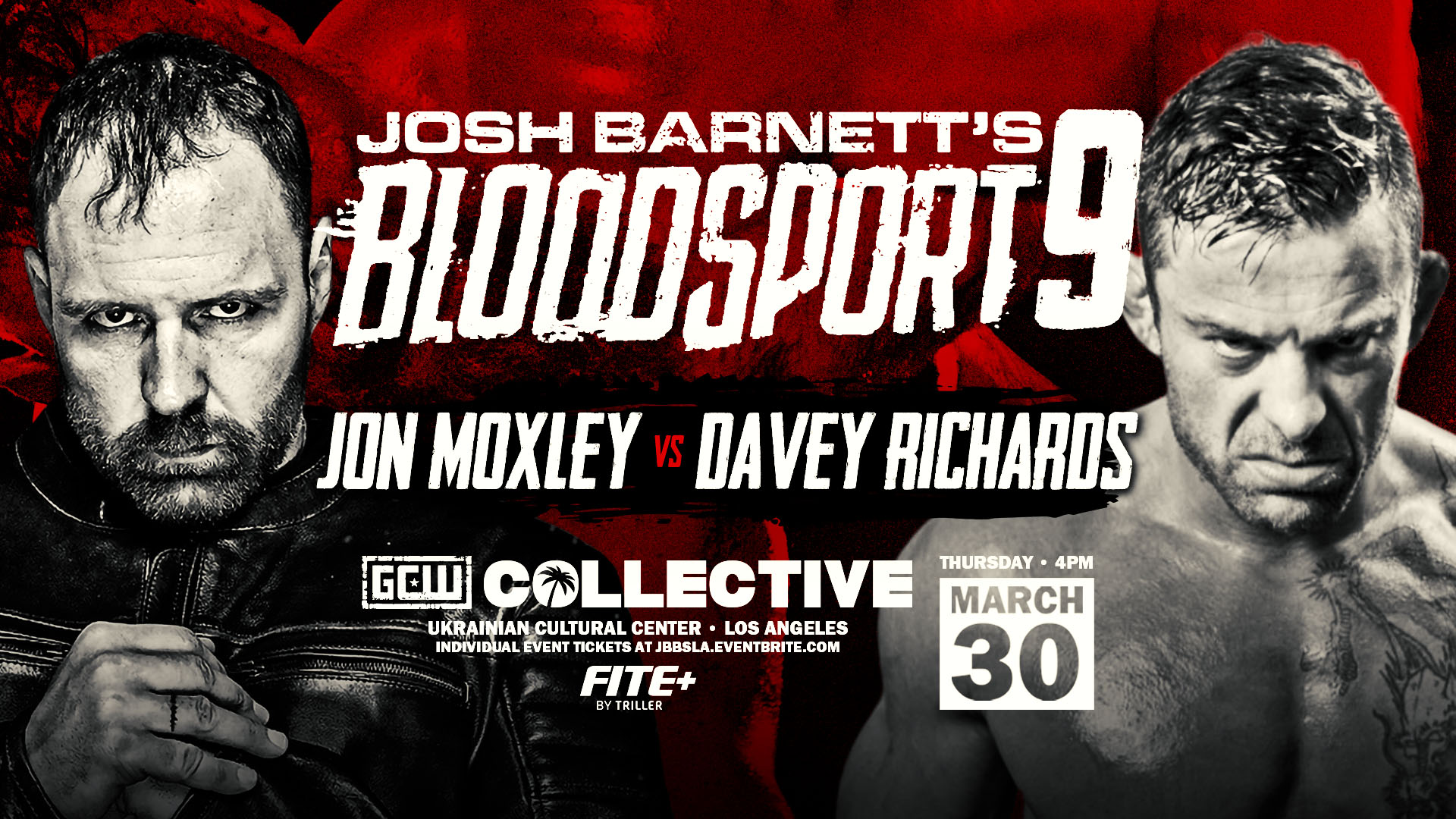 Jon Moxley to face Davey Richards at Josh Barnett’s Bloodsport 9