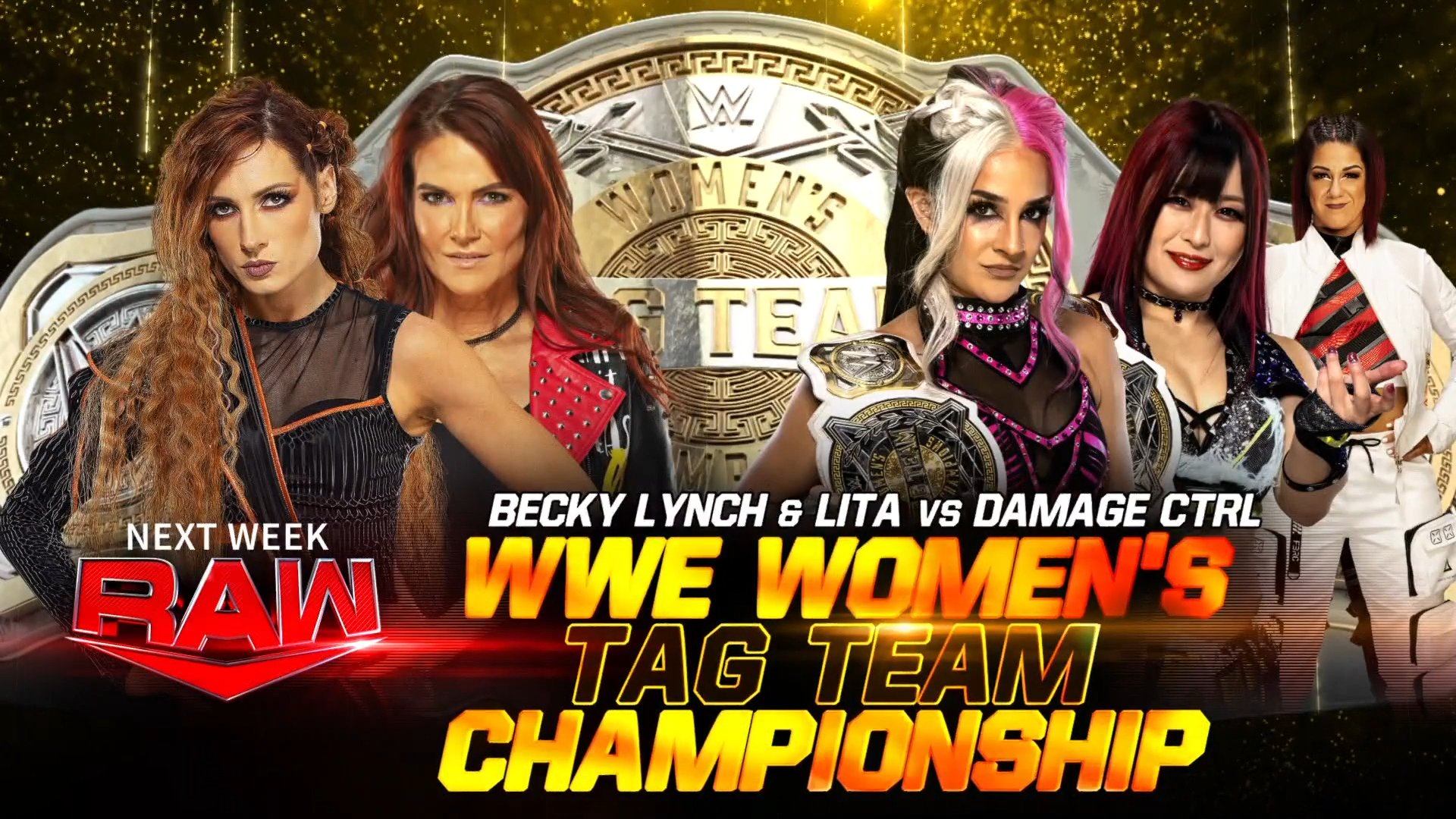 Becky Lynch & Lita challenging for Tag Team titles on next week’s WWE Raw