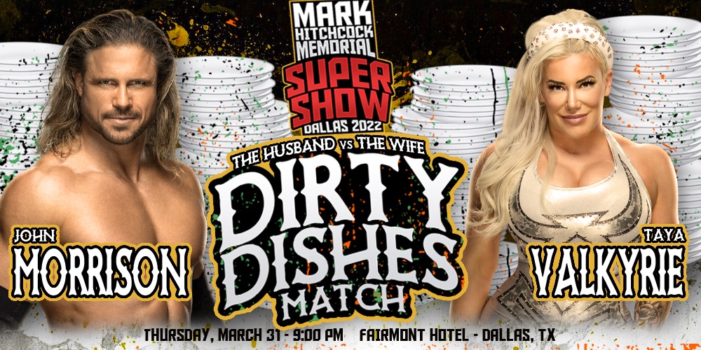 John Morrison vs. Taya Valkyrie set for WrestleCon SuperShow