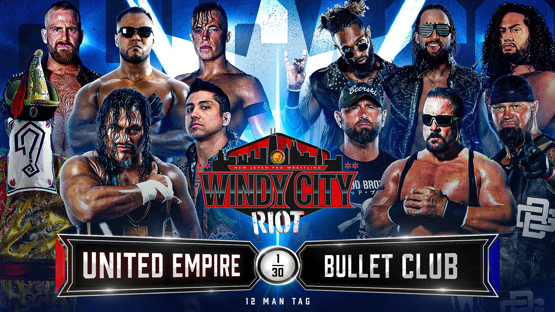 Scott Norton announced for NJPW Windy City Riot 12-man tag