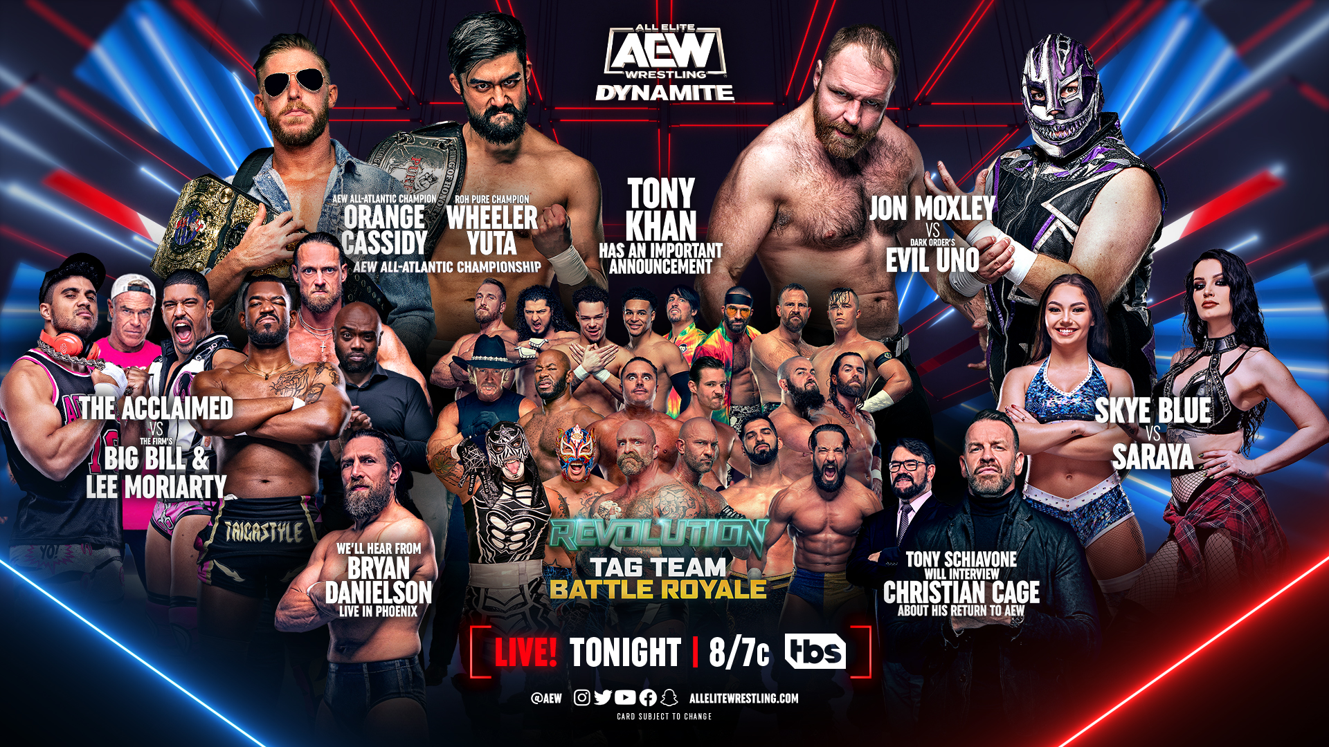 AEW Dynamite live results: Tony Khan’s ‘important announcement’