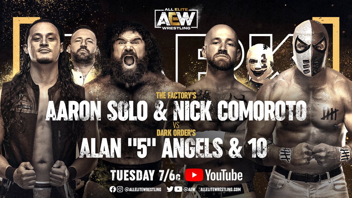 AEW Dark results: Dark Order vs. The Factory