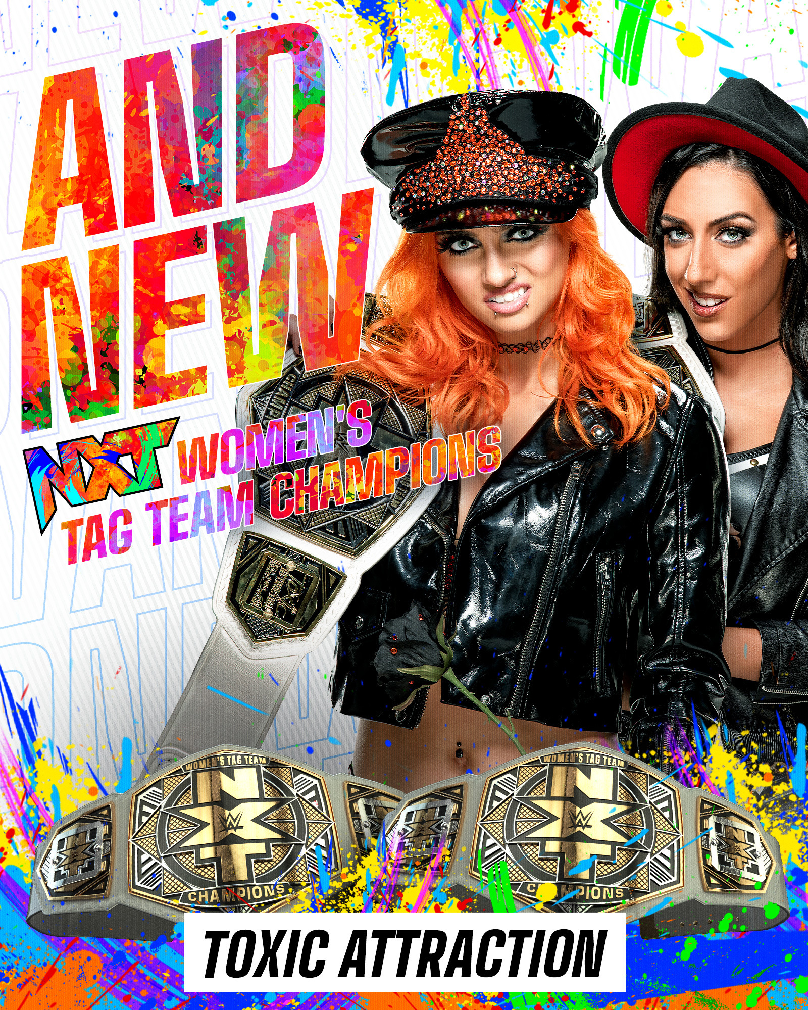 Toxic Attraction regain Women’s Tag Team titles on WWE NXT