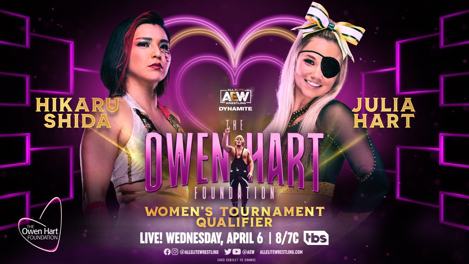 Hikaru Shida vs. Julia Hart Owen Hart Cup qualifier set for AEW Dynamite