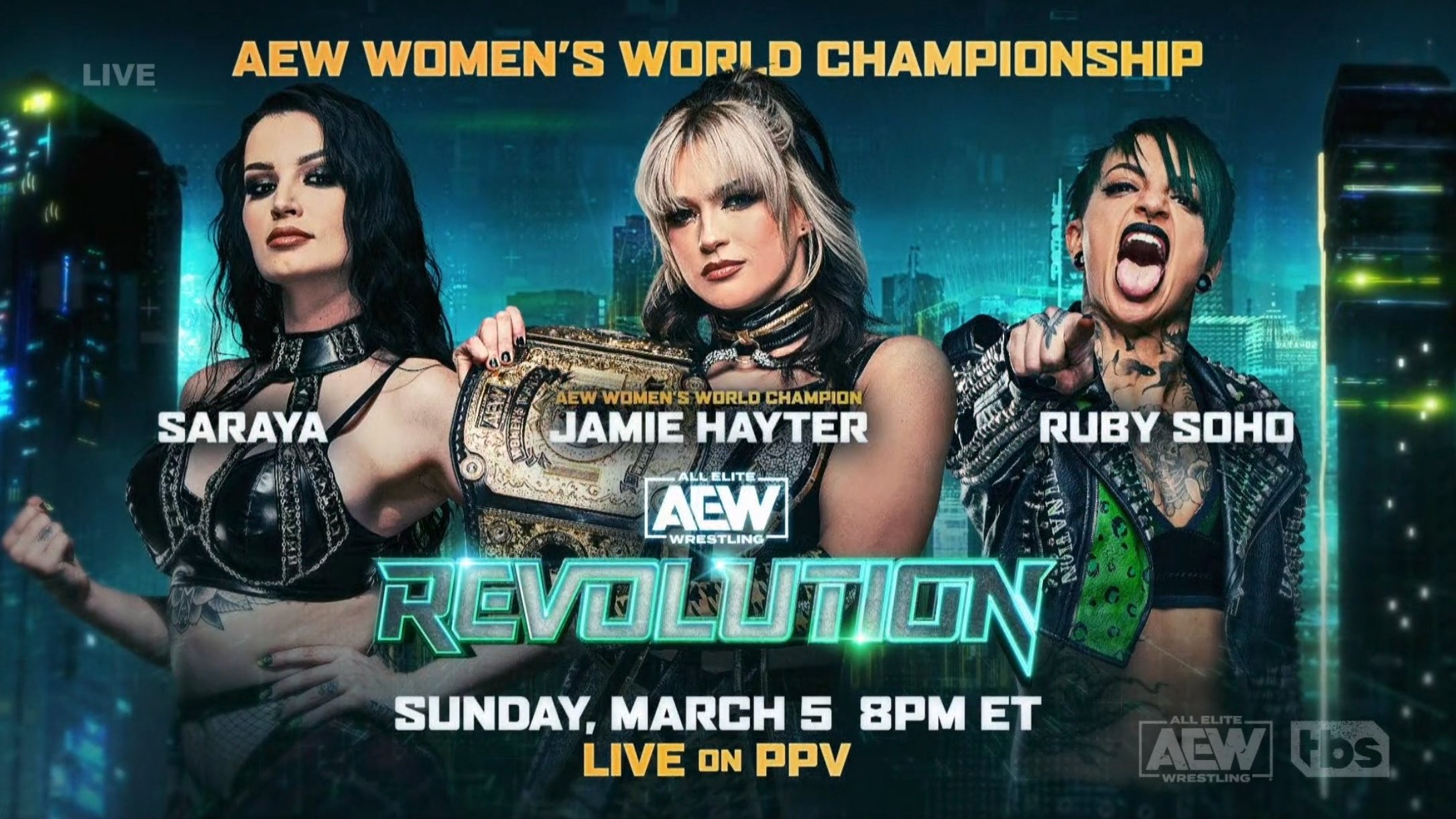 Women’s title match, Jericho vs. Starks added to AEW Revolution
