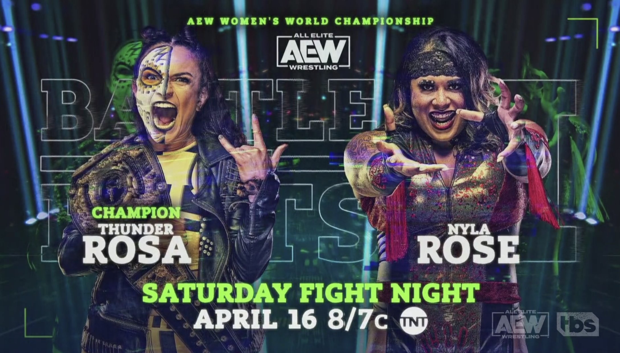 Thunder Rosa vs. Nyla Rose title match set for AEW Battle of the Belts
