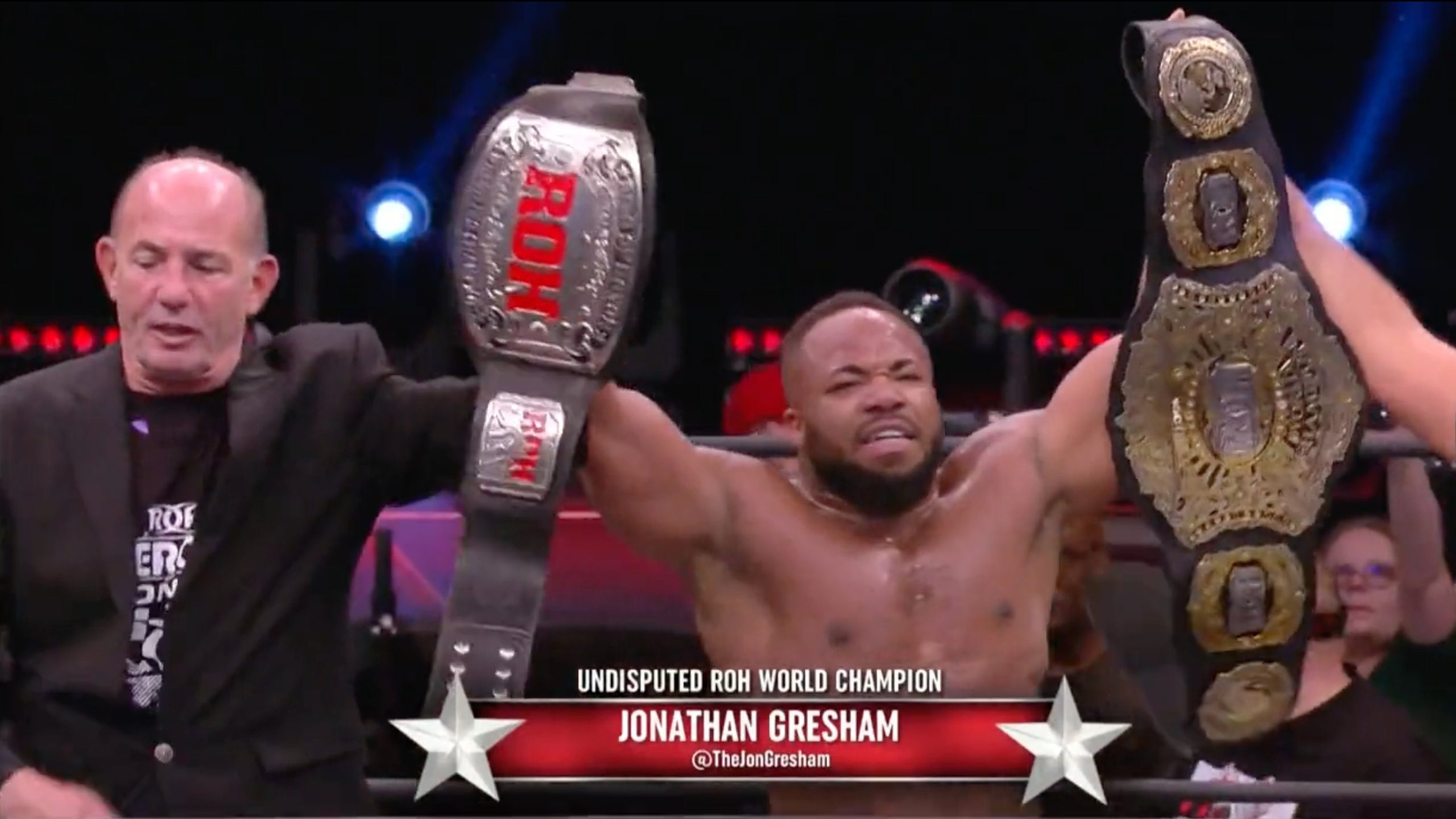 Jonathan Gresham crowned undisputed ROH Champion at Supercard of Honor