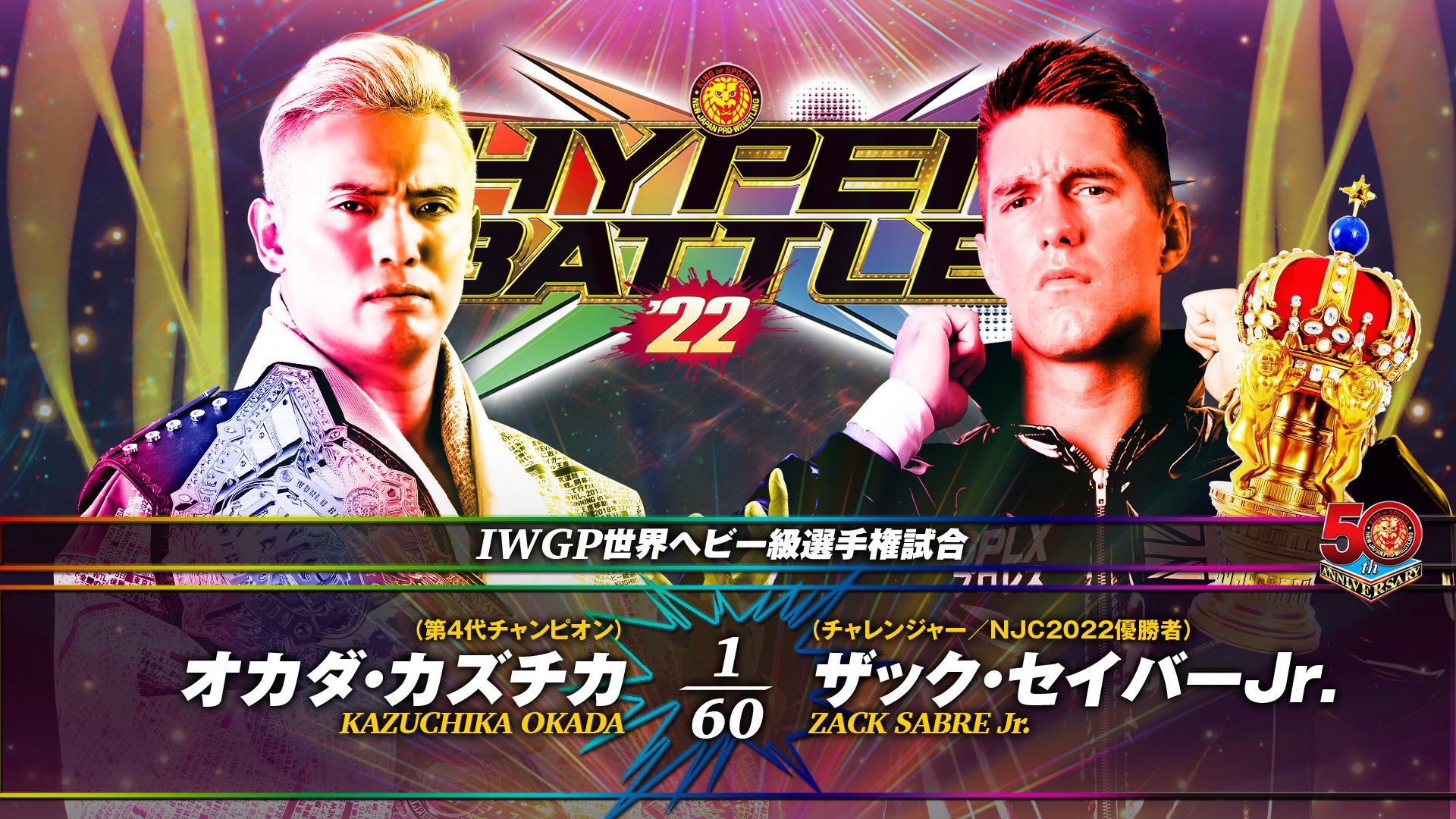 NJPW Hyper Battle live results: Okada vs. Sabre IWGP World title match