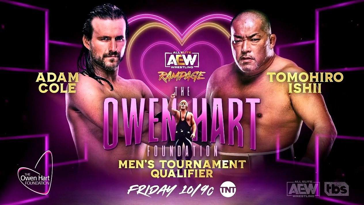 Adam Cole vs. Tomohiro Ishii Owen Cup qualifier set for AEW Rampage