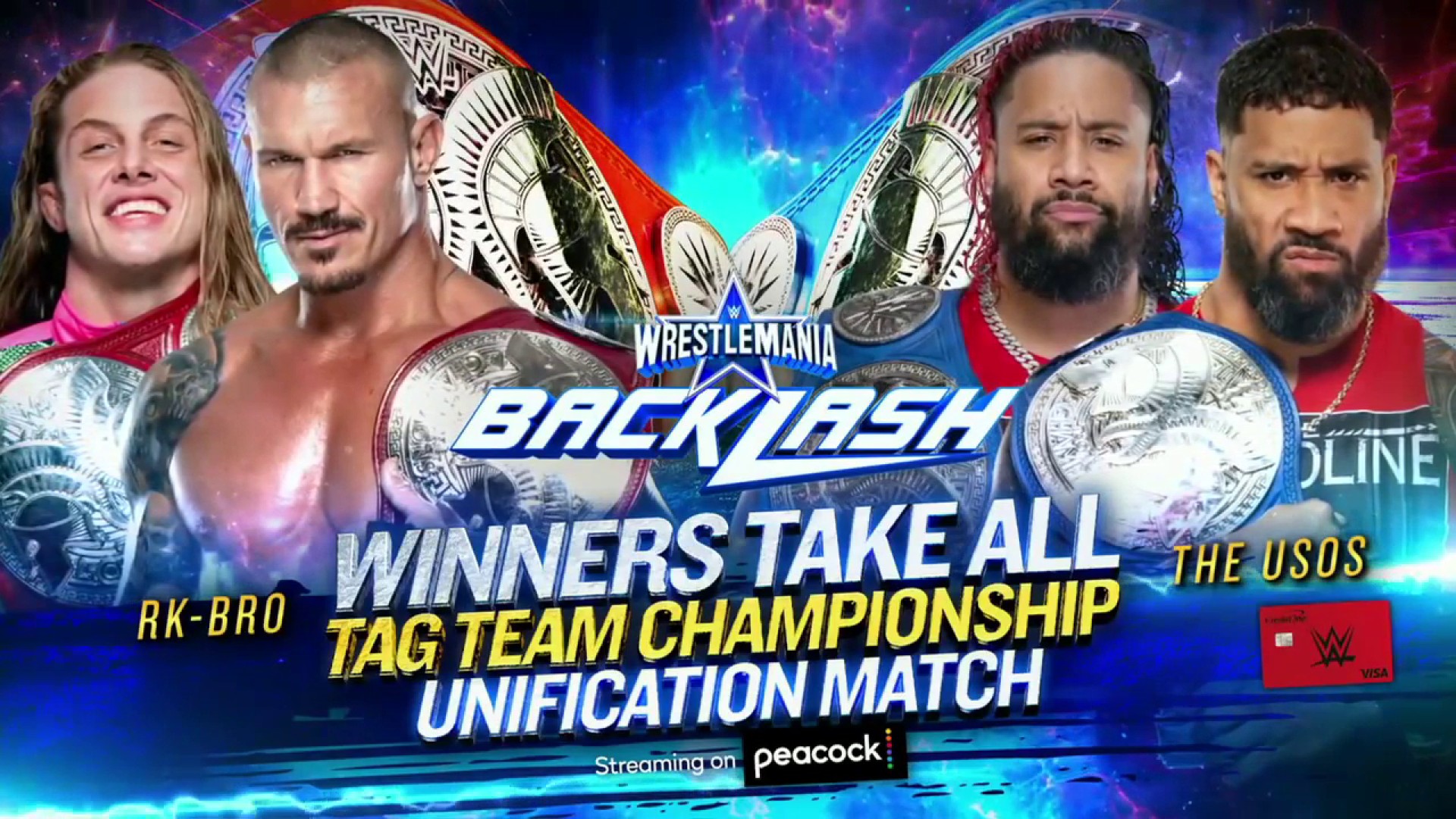 Tag Team title unification match set for WWE WrestleMania Backlash