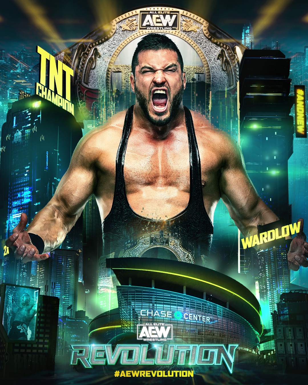 Wardlow regains TNT title at AEW Revolution