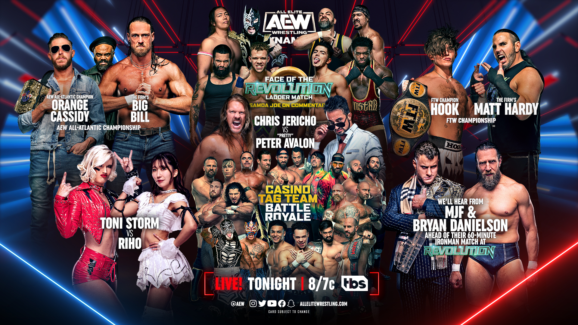 AEW Dynamite live results: Face of the Revolution ladder match