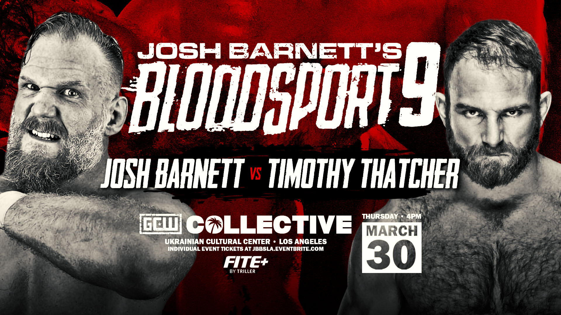 Timothy Thatcher vs. Josh Barnett announced for Bloodsport 9